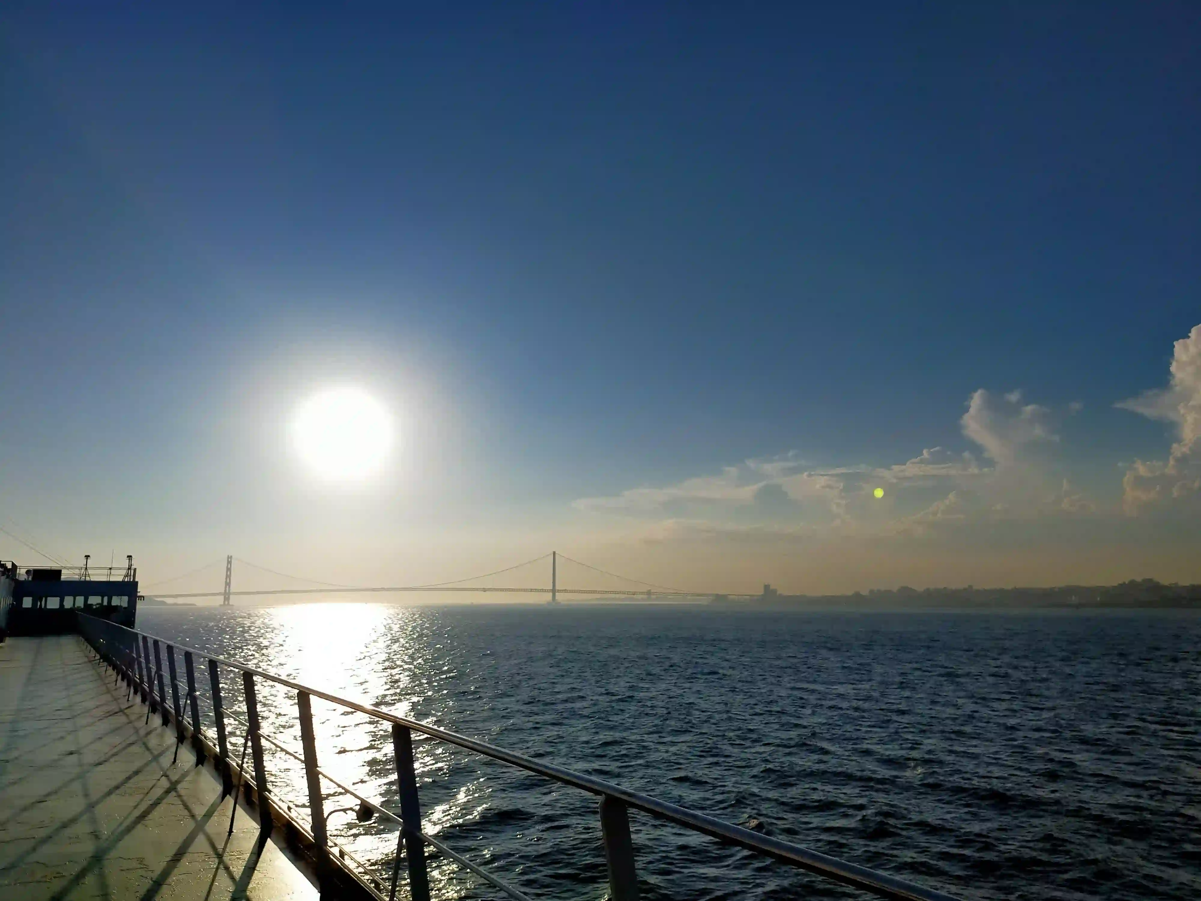 もうすぐ明石海峡大橋