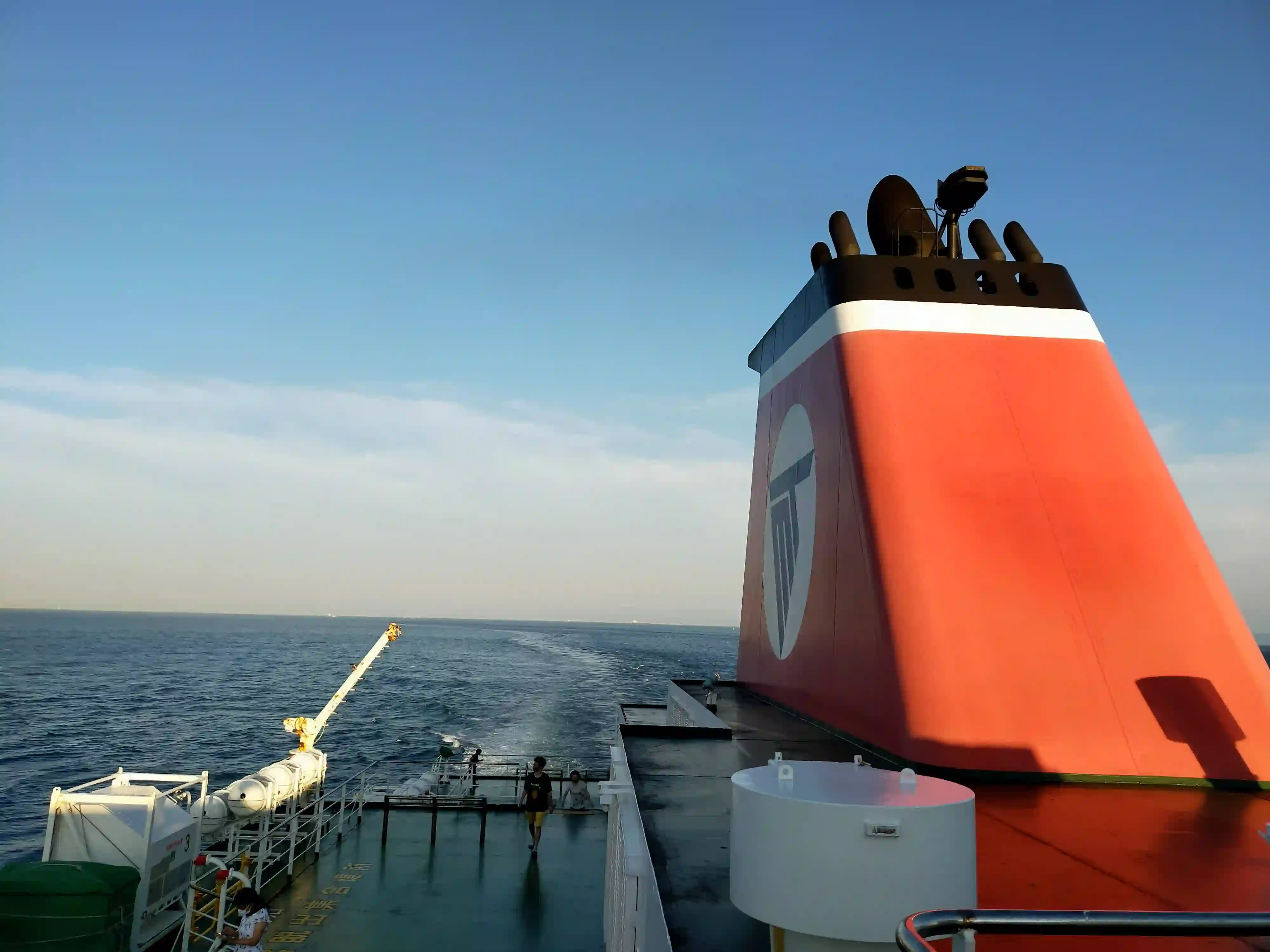 瀬戸内海を行く